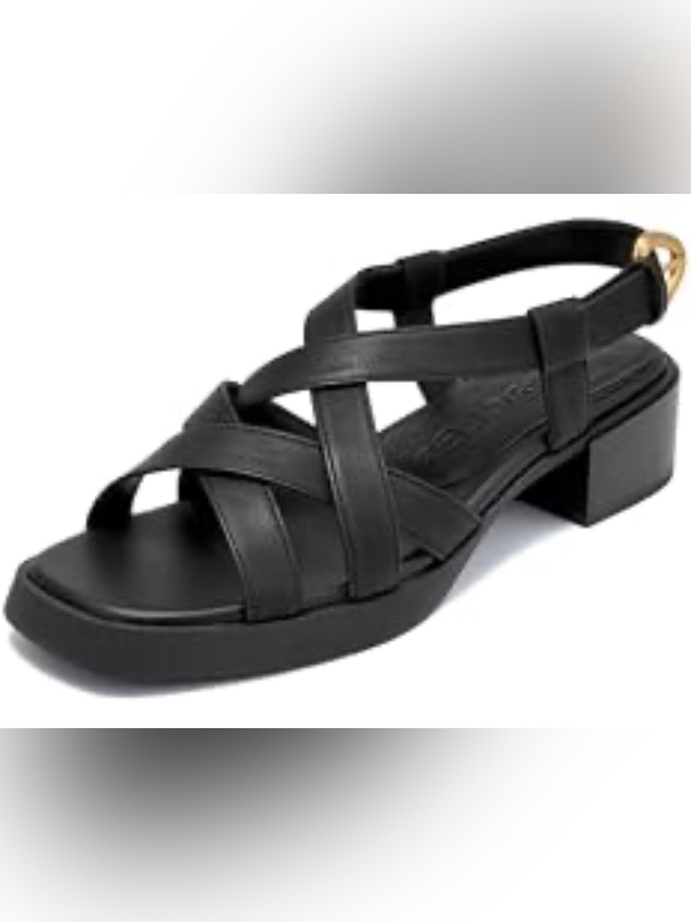 Aerosoles Daily Low Heel Sandals – Black – Size 8